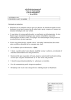 Tentamen &lpar;herkansing&rpar; mei 2014