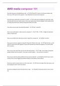 AVID media composer 101 Questions And Answers Rated A&plus; New Update Assured Satisfaction