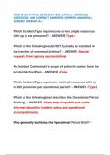 NIMS-IS 200 C FINAL EXAM 2024-2025 &vert;ACTUAL COMPLETE  QUESTIONS AND CORRECT ANSWERS &lpar;VERIFIED ANSWERS &rpar;  ALREADY GRADED A&plus;&period;