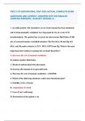 TNCC 9 TH EDITION FINAL TEST 2024 &vert;ACTUAL COMPLETE EXAM  QUESTIONS AND CORRECT ANSWERS WITH RATIONALES  &lpar;VERIFIED ANSWERS &rpar; ALREADY GRADED A&plus;&period;