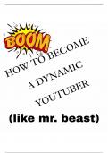 How to become a dynamic YouTuber