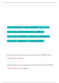HESI ENTRANCE EXAM NEWEST 2024-2025 WITH 550 QUESTIONS AND CORRECT DETAILED ANSWERS &lpar;VERIFIED ANSWERS&rpar; ALREADY GRADED A&plus;&vert;&vert; BRAND NEW&excl;&excl;