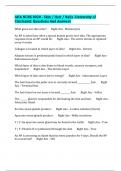 AHA NURS 8020 - Skin &sol; Hair &sol; Nails -University of Cincinnati&colon; Questions And Answers 