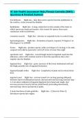 UC Adv Health Assessment Male&sol;Female Genitalia &lpar;KMH&rpar; &ndash; Questions & Detailed Answers 