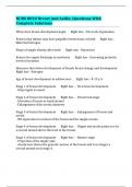 NURS 8020 Breast And Axilla&colon; Questions With Complete Solutions 