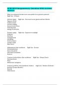 NURS 8020 Integumentary&colon; Questions With Accurate Answers 