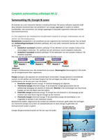 Complete samenvatting celbiologie H6-12