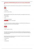 ARRT Registry EXAM 2024-2025 question and correct answer &sol;already graded A&plus;