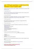 cpsc 2150 quiz questions &vert;&vert; with Error-free Solutions Latest Update 2024&period;