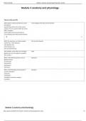 Module 4 anatomy and physiology Flashcards &lowbar; 100- SURE ANSWERS&period;pdf