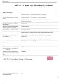 A&P - Ch 9 Practice Quiz&lowbar; Histology and Physiology Flashcards &lowbar; 100- SURE ANSWERS&period;pdf