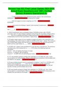 Second Year IEC Final Latest Update 2024-2025 Actual Exam Questions and 100&percnt; Verified Correct Answers Guaranteed A&plus;