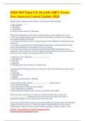 ISDS 505 Final Ch 10 &lpar;with 100&percnt; Error-free Answers&rpar; Latest Update 2024