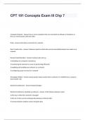 CPT 101 Concepts Exam III Chapter 7  Questions and Answers