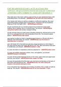 EMT READINESS EXAM 2 ACTUAL EXAM 2024  NEWEST 180 QUESTIONS WITH DETAILED VERIFIED  ANSWERS &lpar;100&percnt; CORRECT&rpar; &sol;ALREADY GRADED A&plus;