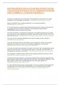 EMT READINESS FINAL EXAM 2024 NEWEST EXAM  170 QUESTIONS WITH ACTUAL VERIFIED ANSWERS  &lpar;100&percnt; CORRECT&rpar; &sol;ALREADY GRADED A&plus;EMT READINESS FINAL EXAM 2024 NEWEST EXAM  170 QUESTIONS WITH ACTUAL VERIFIED ANSWERS  &lpar;100&percnt; CORRECT&rpar; &sol;ALREADY GRADED A&plus;