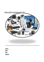 Samenvatting Informatie management 2 
