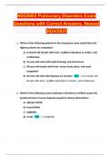 NSG5003 Pulmonary Disorders Exam &mdash; 2024&sol;2025 Update &mdash; Correct Questions and Answers