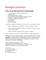 Apuntes Biología Evolutiva Grado Biología