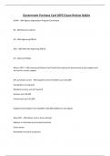 Government Purchase Card &lpar;GPC&rpar; Exam Review Qs&As