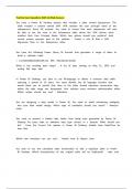 Practice Exam Questions