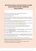 DCOM 219 FINAL EXAM STUDY GUIDE QUESTIONS WITH VERIFIED SOLUTIONS&period;