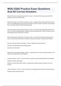 WGU D293 Practice Exam Questions And All Correct Answers&period;