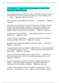 TX CSR WKT - Rules of Civil Procedures 176 & 199&colon; Questions And Answers 