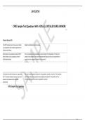  CFRE Sample Test Questions With 100&percnt; ALL DETAILED SURE ANSWERS