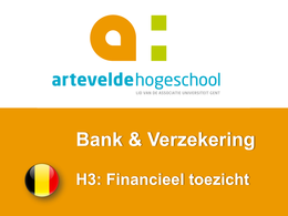 Bank en Verzekeringen (1e jaar - 2015-2016) H3