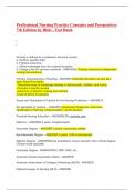 Professional Nursing Practice Concepts and Perspectives 7th Edition by Blai1