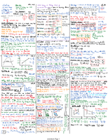 Final Exam Notesheet Thermodynamics