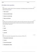 UNE MEDICAL BIOCHEM FINAL EXAM REVIEW QUESTIONS WITH VERIFIED ANSWERS ALREADY GRADED A&plus;