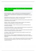 POL 1133 chapter 12&comma;13 Exam Questions and Answers