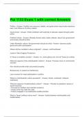 Pol 1133 Exam 1 with correct Answers 2024 &lpar;Graded A&rpar;