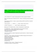 POL 1133 Exam 4-Final Review Ch 10&comma; 11 & 13 Questions and Answers