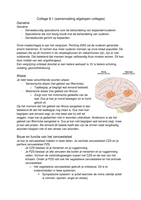 Samenvatting neurologie geriatrie deel 2 - biopsychosociaal