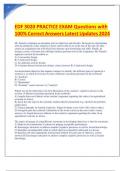 EDF 3020 PRACTICE EXAM Questions with 100- Correct Answers Latest Updates 2024&period;