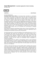 Summary Asset Management by Andrew Ang