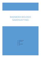 Basisboek Biologie samenvatting