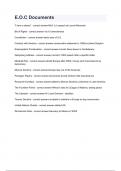 E&period;O&period;C Documents questions and answers