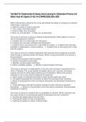 Test Bank For Fundamentals of Nursing&colon; Active Learning for Collaborative Practice&comma; 3rd Edition Yoost All Chapters &lpar;1-42&rpar; &vert; A&plus; ULTIMATE GUIDE 2024-2025