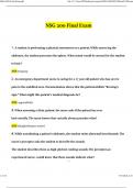 NSG 6020 Final Exam Questions and Answers Updated &lpar;2024 &sol; 2025&rpar; &lpar;Verified Answers&rpar;