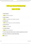 UT TYLER FNP NURS 5350 ADV PATHO EXAM 1 Questions and Answers Updated &lpar;2024 &sol; 2025&rpar; &lpar;Verified Answers&rpar;