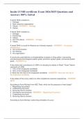 Inside LVMH certificate Exam 2024&sol;2025 Questions and  Answers 100&percnt; Solved