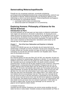 Samenvatting colleges/boek Wetenschapsfilosofie