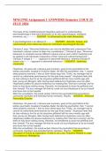 MNG3702 Assignment 1 ANSWERS Semester 2 DUE 25 JULY 2021
