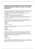 Test Bank For Nursing A Concept-Based Approach to Learning&comma; Volume I&comma; II & III&comma; 4th Edition &lpar;Pearson Education&comma;&rpar;&comma; Modules 1-51 &plus; Chapters 1-16 &vert; A&plus; ULTIMATE GUIDE 2024-2025