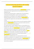 CLC-222 Contracting Questions with Verified Answers Graded A&plus;