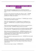 CMSP COMBINED BUNDLED EXAMS WITH QUESTIONS AND VERIFIED ANSWERS